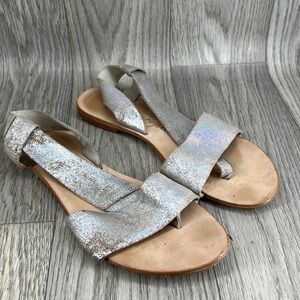 Free people Under Wrap Leather Sandals